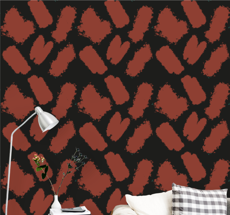 Tekstura poteze s čopičem geometrijski ozadje - TenStickers