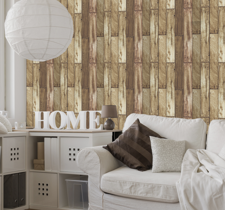 Teksturirane plošče leseno ozadje - TenStickers