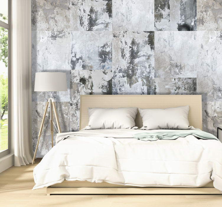 Temna sestava abstraktne tapeta - TenStickers