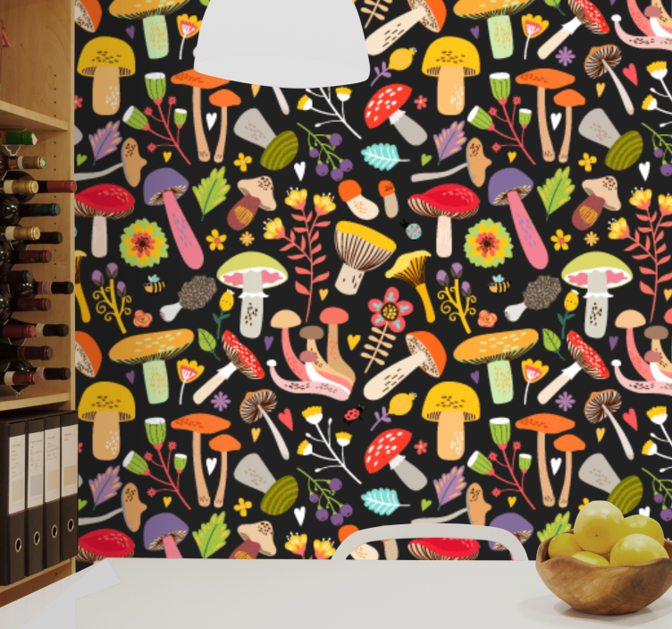 Začaran gozd tapeta narave - TenStickers