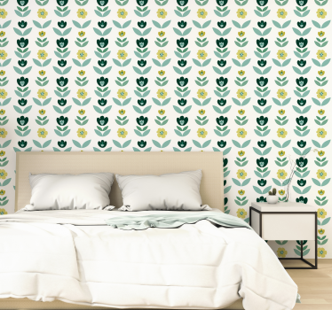 Mint cvet tapeta - TenStickers